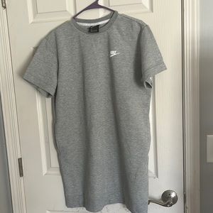 Nike Shirt Dress Gray
